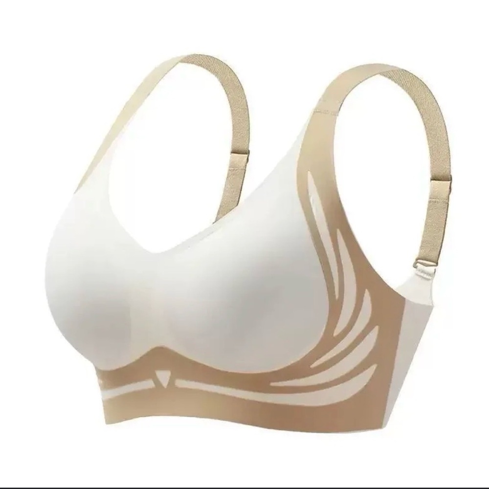 🔥158–NWOT lot of 3 Elegant Beige and White Women's Bra